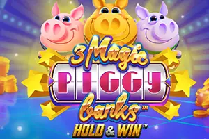 3 Magic Piggy Banks Hold and Win